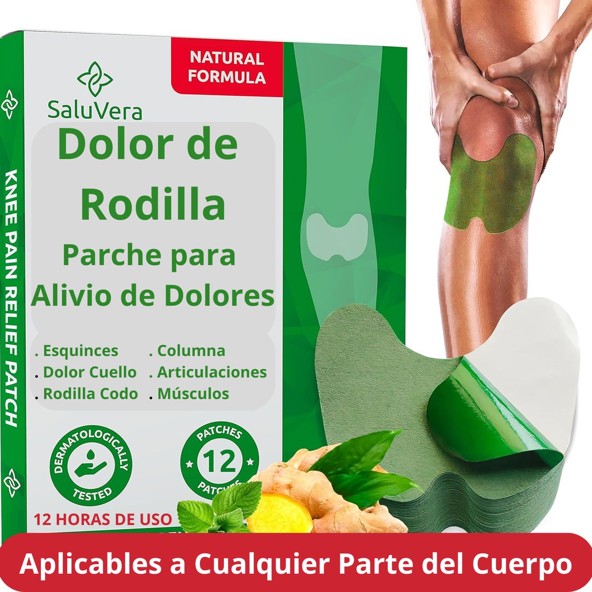 GENERICO - Parches de Alivio de Dolor 2 Cajas de 10 unidades c/u