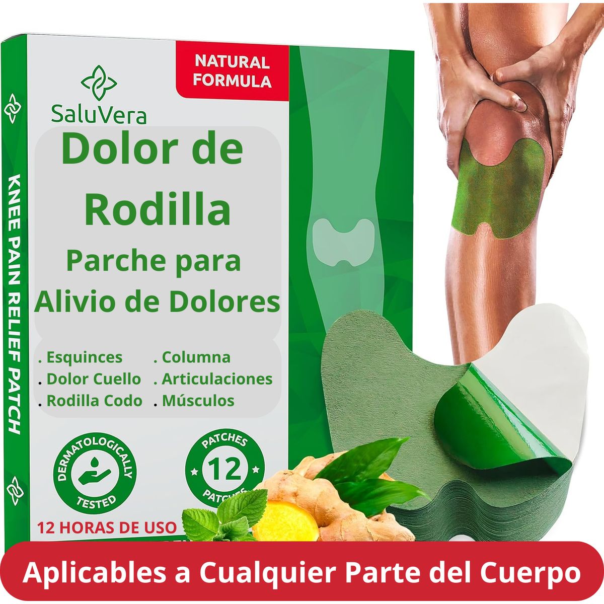 GENERICO - Parches de Alivio de Dolor 2 Cajas de 10 unidades c/u