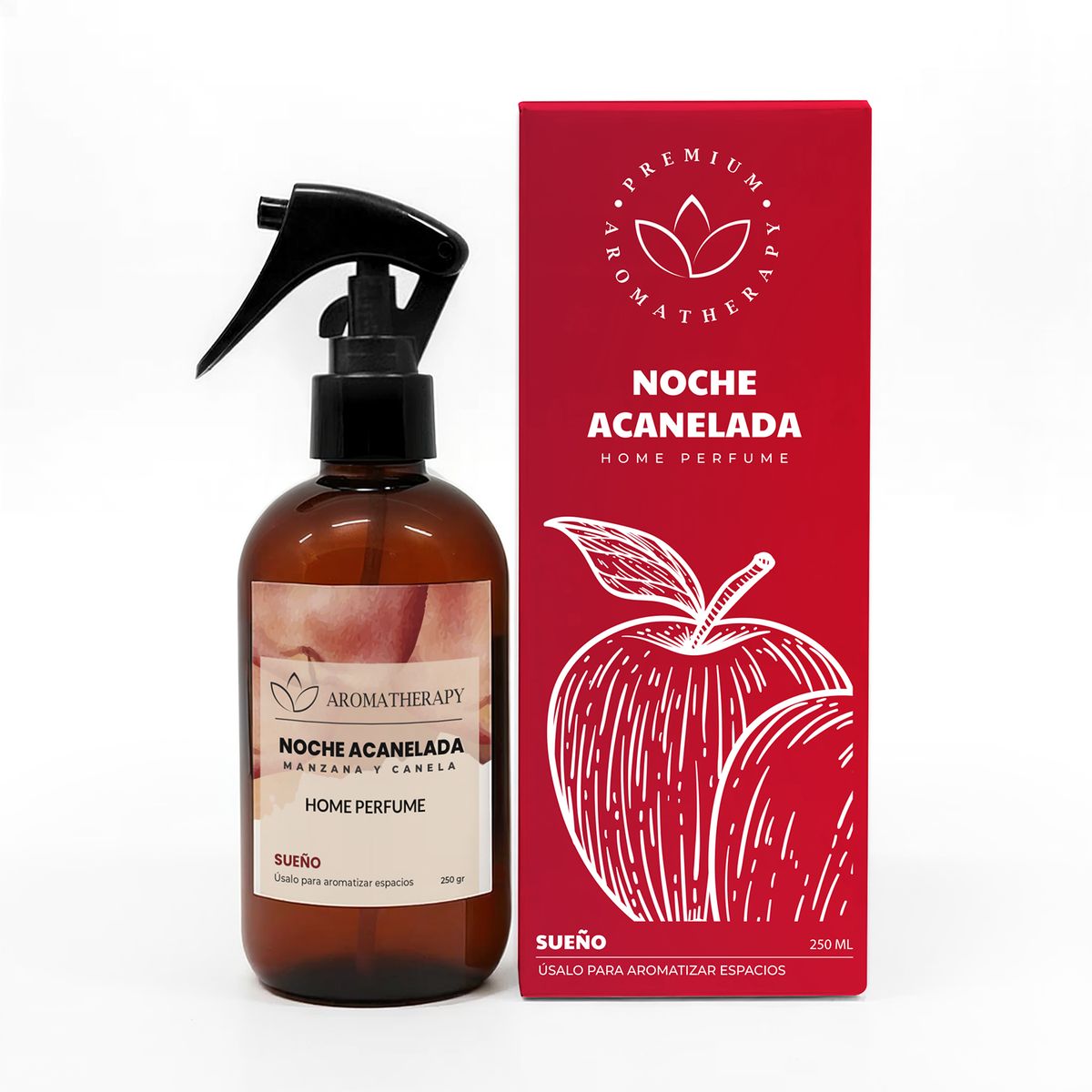 GENERICO - HOME SPRAY AROMATHERAPY 250 mL - Marron claro