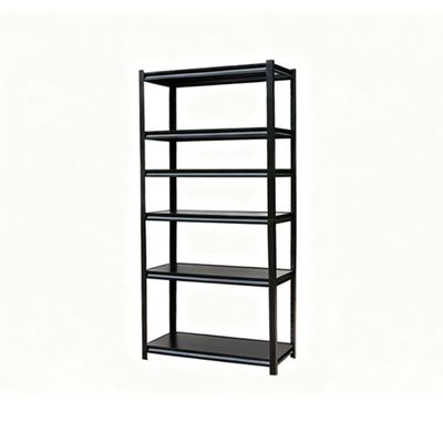 Imagen 2 del producto Estante Metálico Negro 5 Niveles - 90 × 45 × 180 cm - 1375 Kg