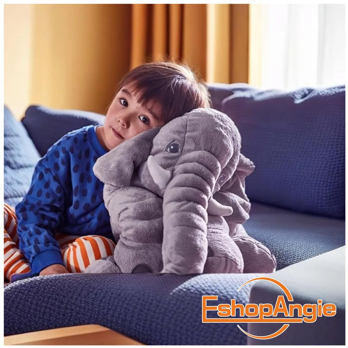 OFERTABKN - Almohada Elefante De Soporte Para Bebés 0 A 3 Años