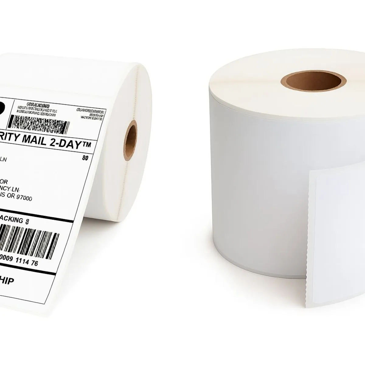 PRO OUTDOOR - 5 Rollos de Etiquetas Adhesivas Térmicas de 100X70 mm (10X7 cm) 500 Uds