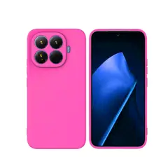 GENERICO - Carcasa Para Xiaomi 15t Pro Goma Rosado
