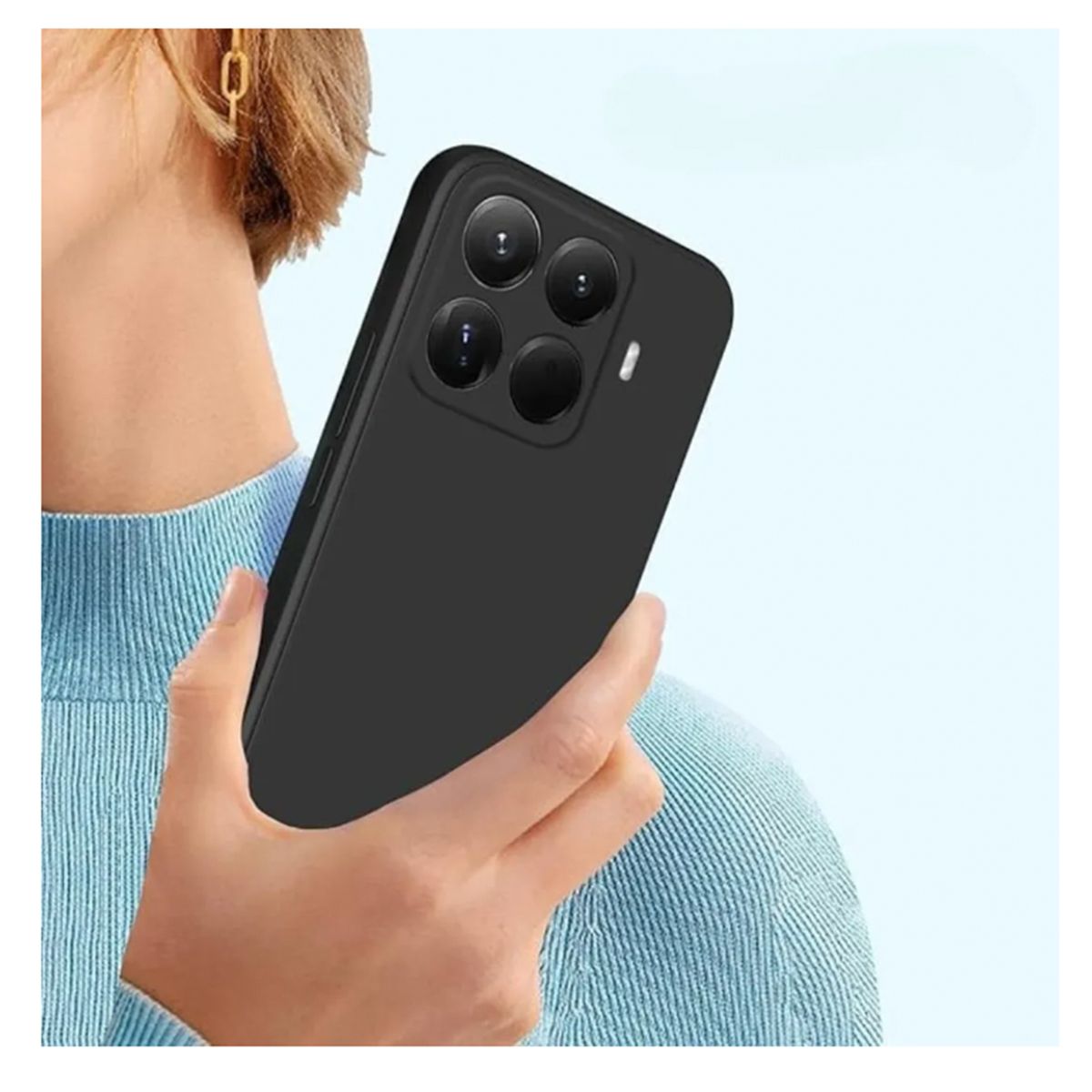 GENERICO - Carcasa Para Xiaomi 15t Pro Goma Rosado