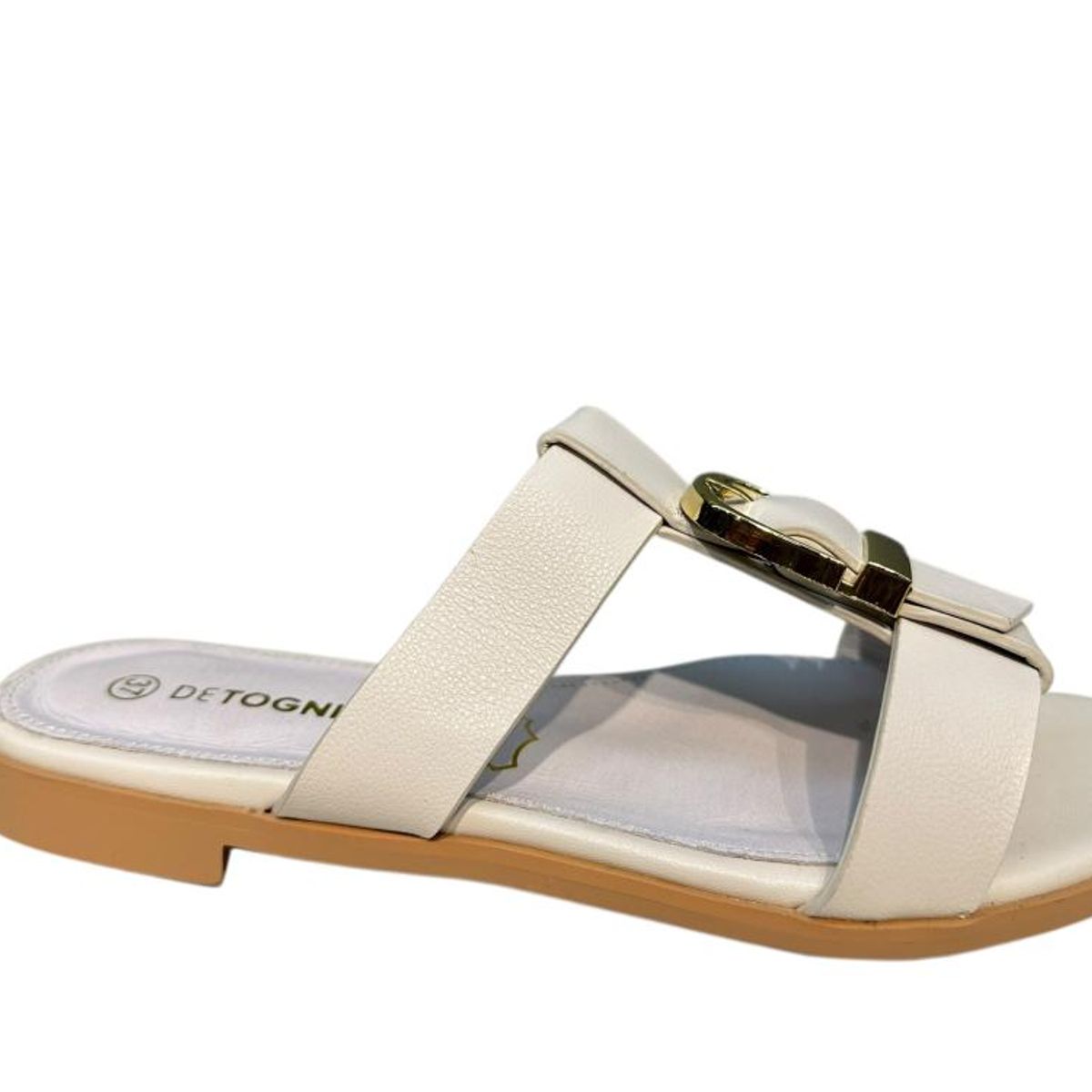 DETOGNI - Sandalia Mujer  Blanco  Augusta Detogni