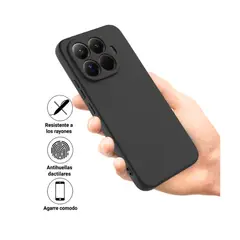 GENERICO - Carcasa Funda Para Xiaomi 15 Goma Azul Oscuro