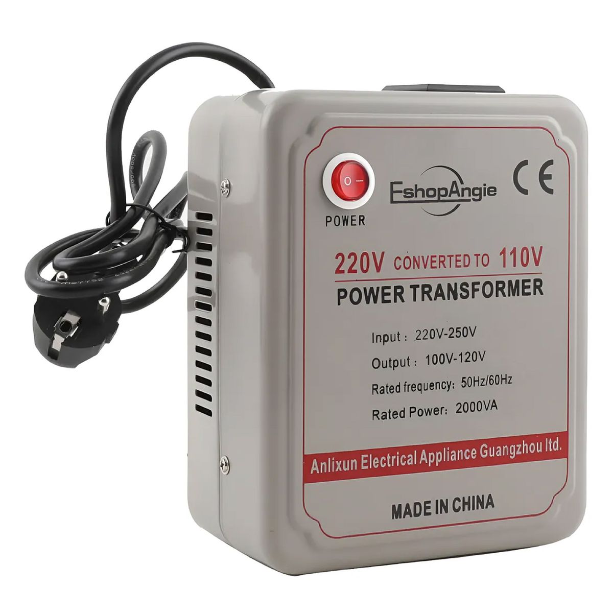 OFERTABKN - Transformador 220v110v De Voltaje 2000w