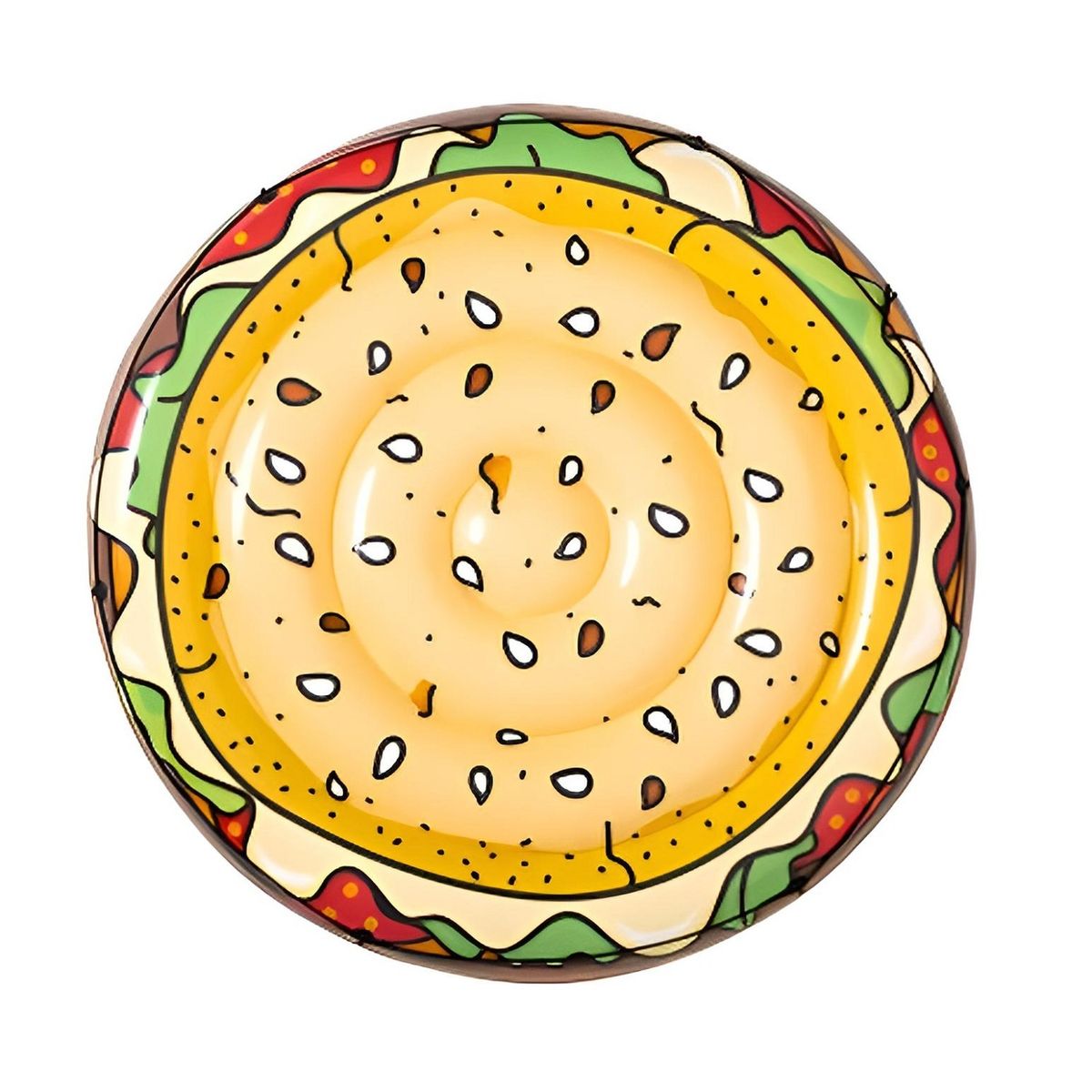 BESTWAY - FLOTADOR HAMBURGUESA 158 CM