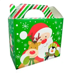 GENERICO - Cajas De Regalo Navidad Cajas De Navidad Carton