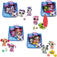 LITTLEST PET SHOP - MUÑECOS PET PAIRS 2 PACK ASSORTMENT WAVE 4 - SURTIDO
