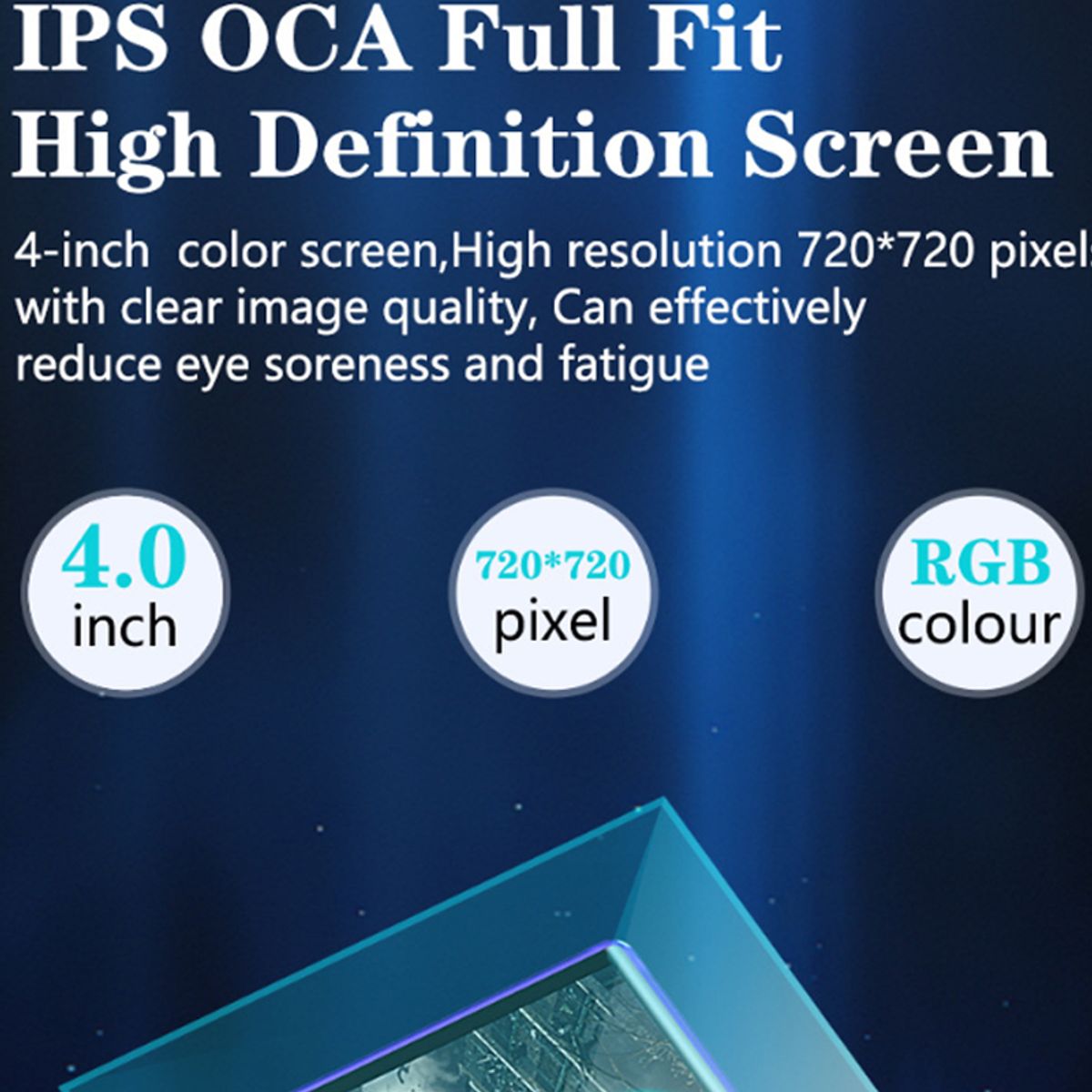 BRO TOUMI - Consola Portatil Retro Game R36S Ultra 128GB Azul