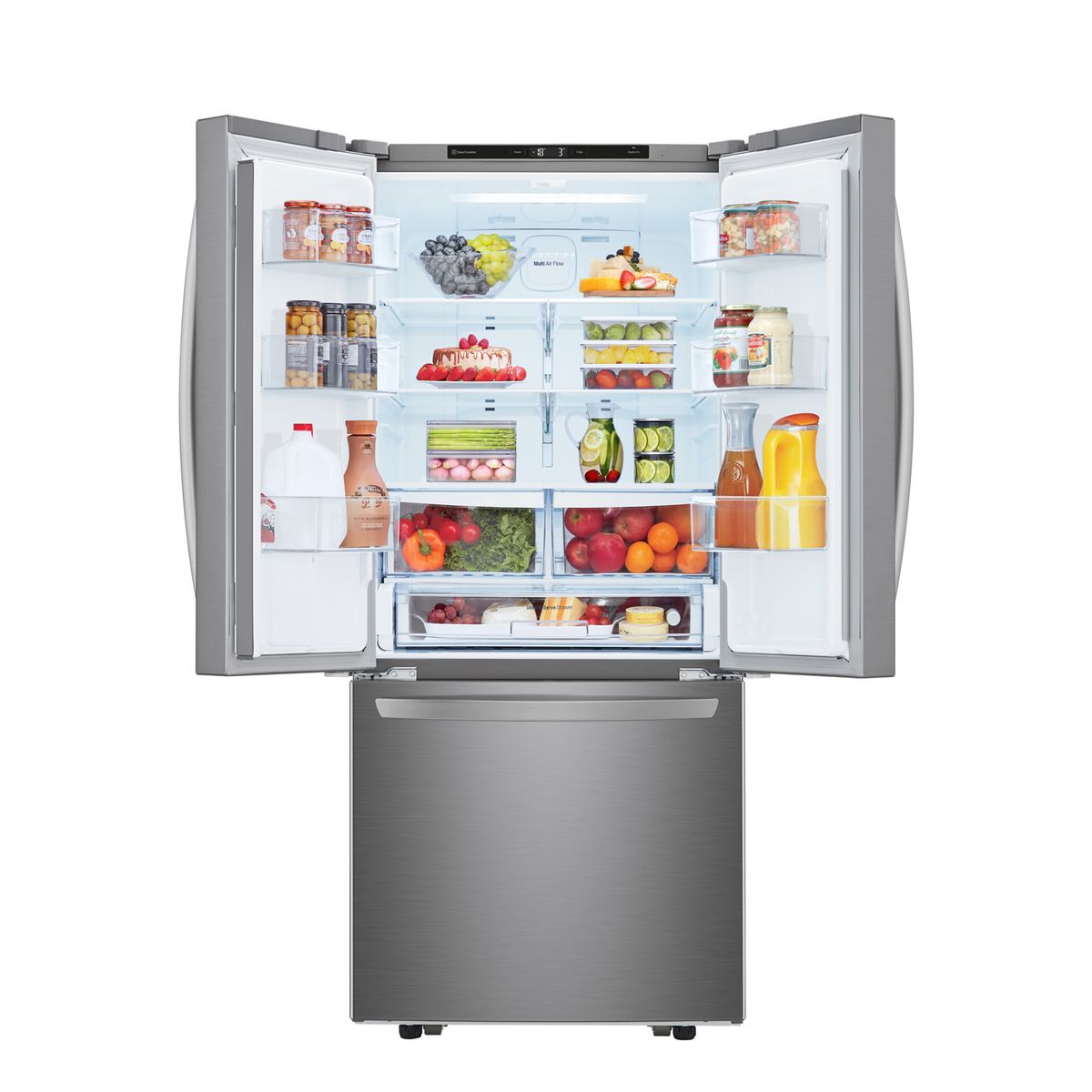 LG - Refrigerador French Door LG 540 Litros con Smart Inverter Compressor GM23BBP