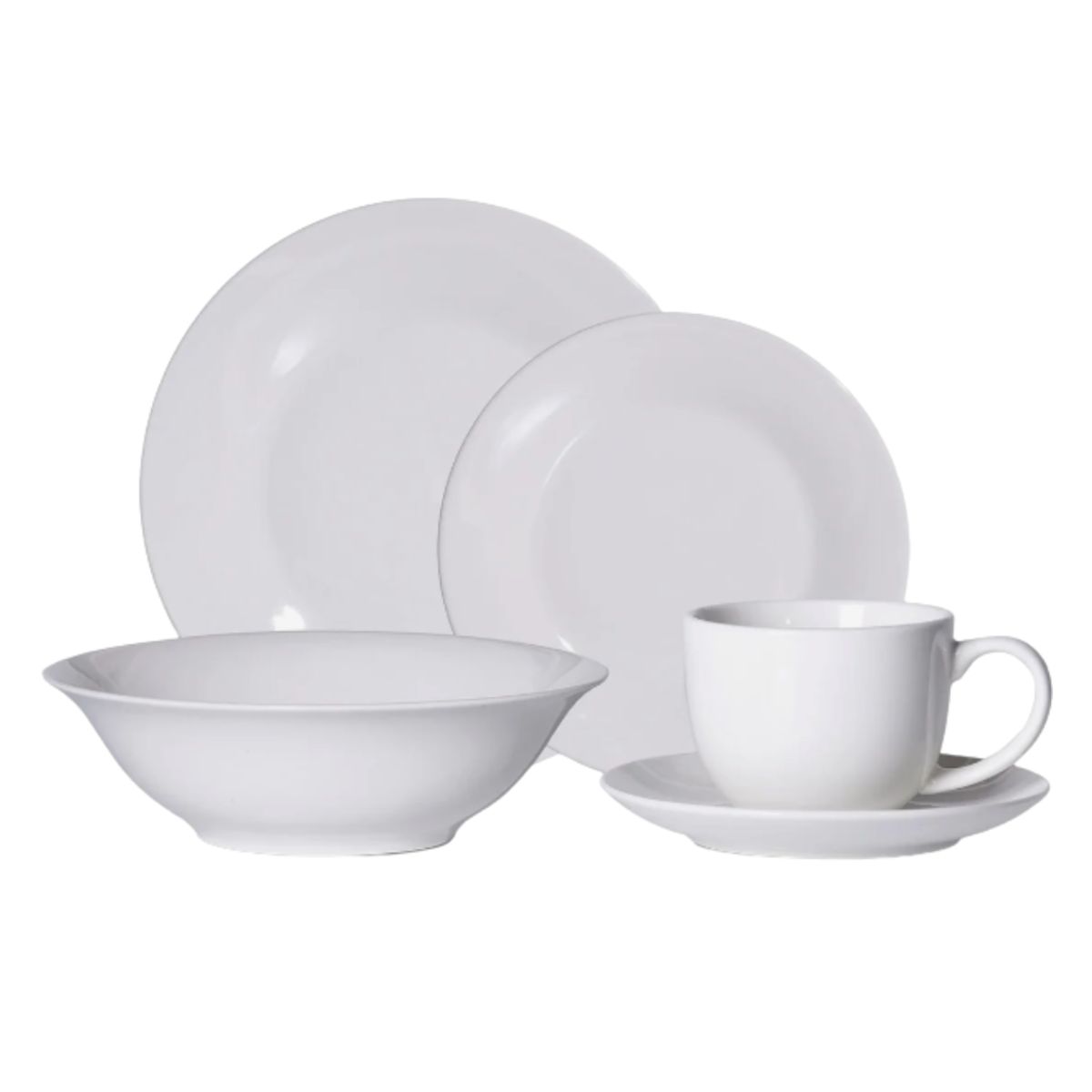 GENERICO - Set Vajilla Hallen 30 Piezas Porcelana Serena