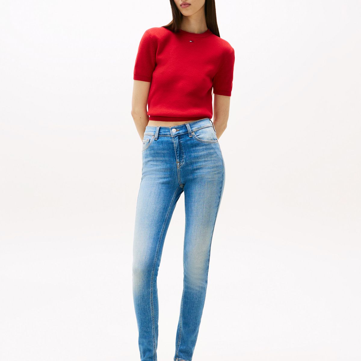 TOMMY HILFIGER - Jeans Nora Skinny Talle Medio Azul Tommy Jeans