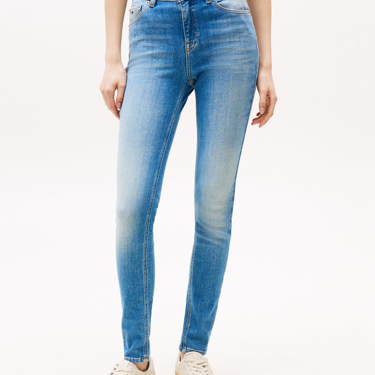 TOMMY HILFIGER - Jeans Nora Skinny Talle Medio Azul Tommy Jeans