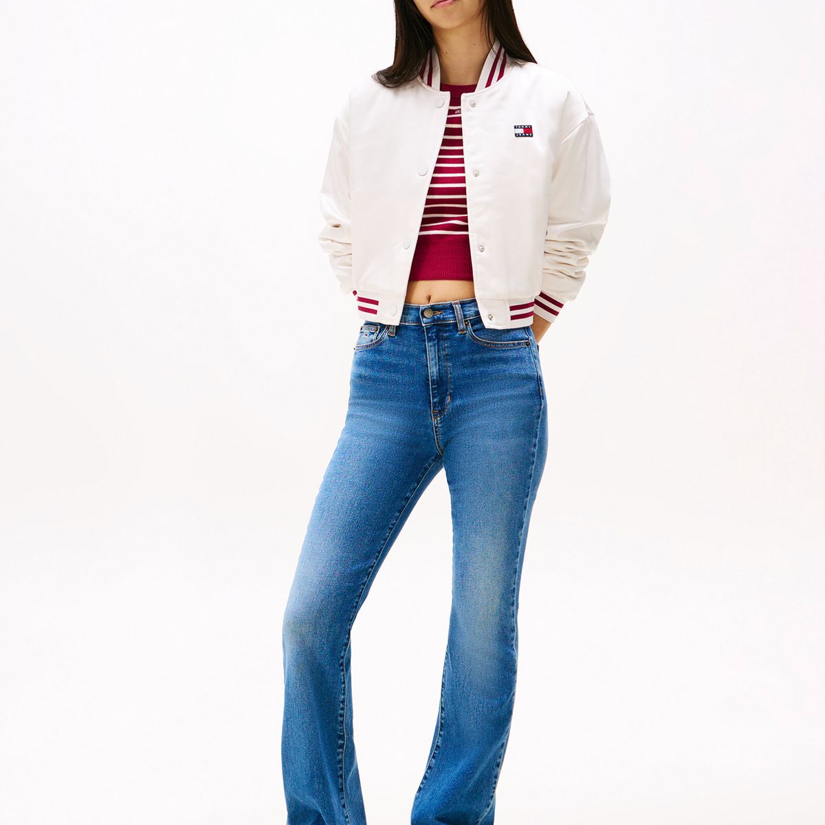 TOMMY HILFIGER - Jeans Sylvia De Talle Alto Azul Tommy Jeans