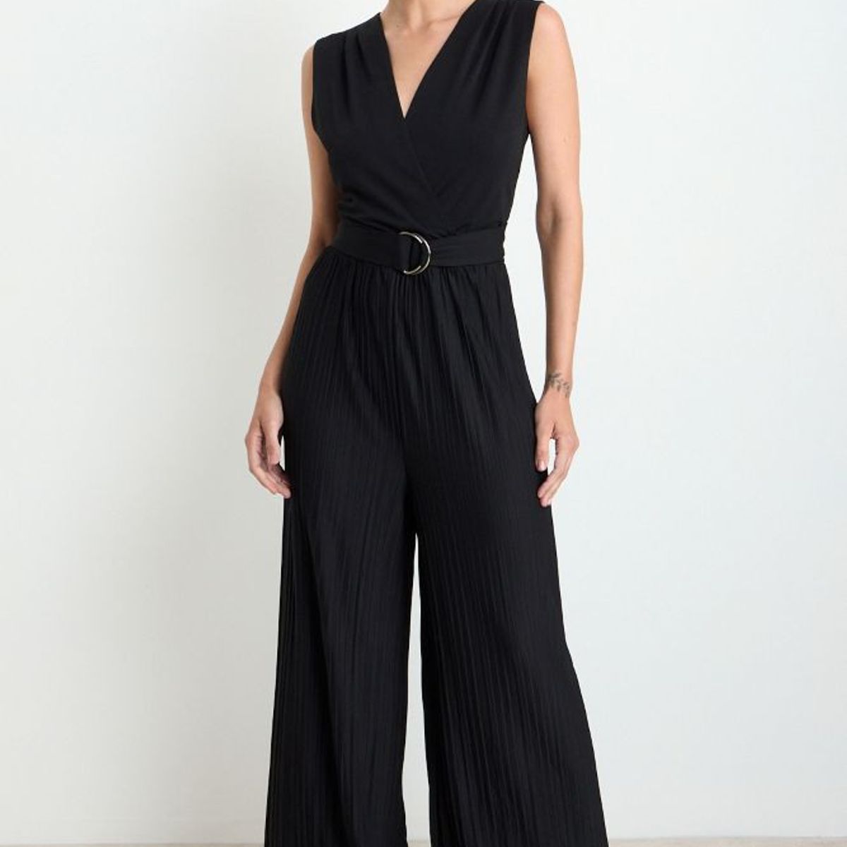 ASH - Enterito Sin Mangas Mujer Negro Ash