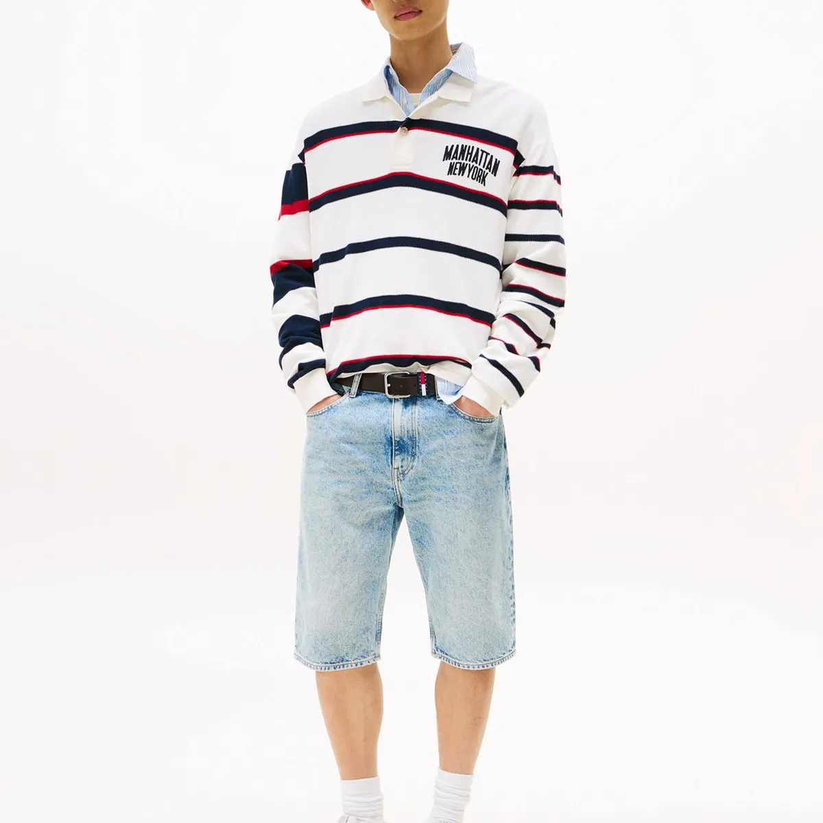 TOMMY HILFIGER - Short Denim Ryan Slim Fit Azul Tommy Jeans