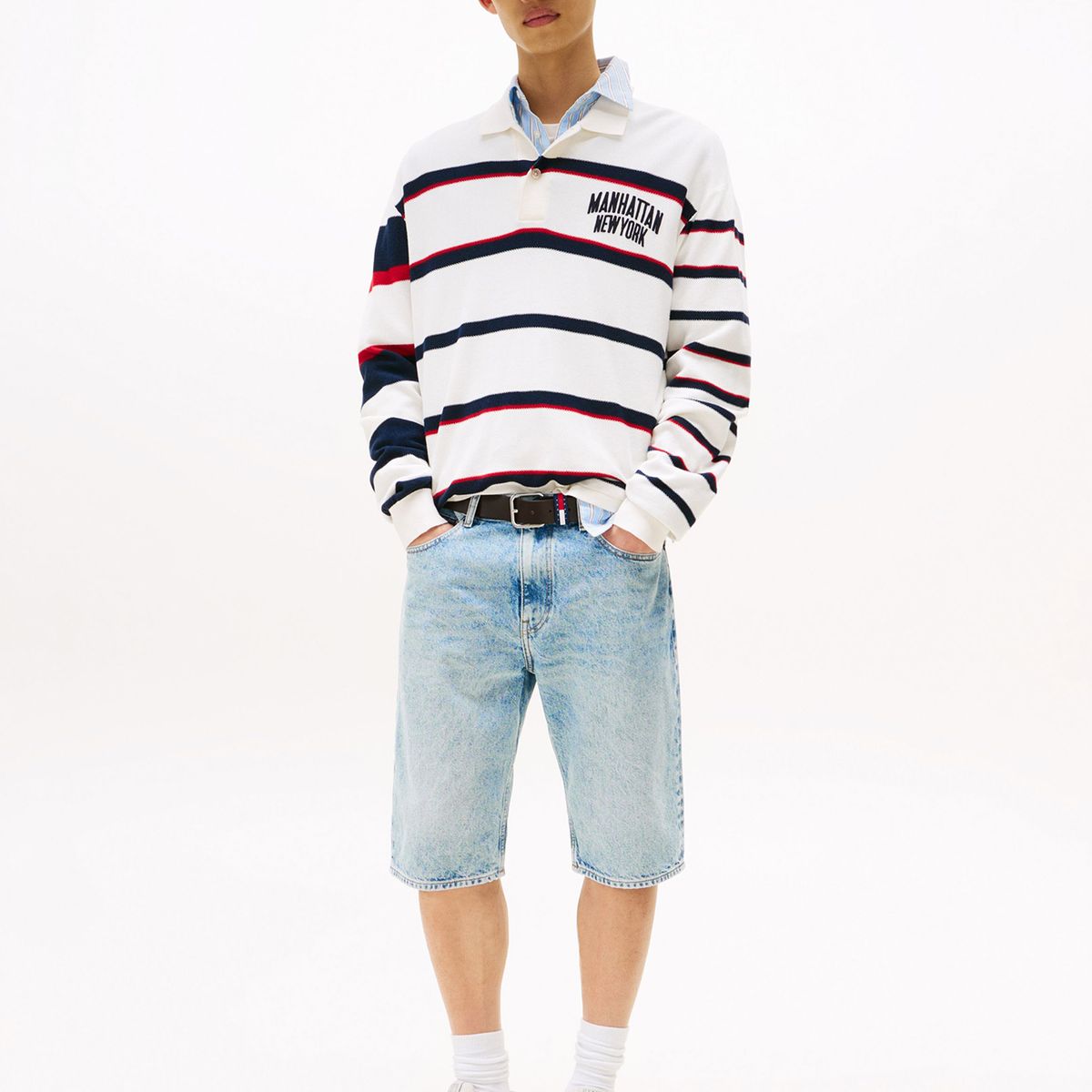 TOMMY HILFIGER - Short Denim Ryan Slim Fit Azul Tommy Jeans