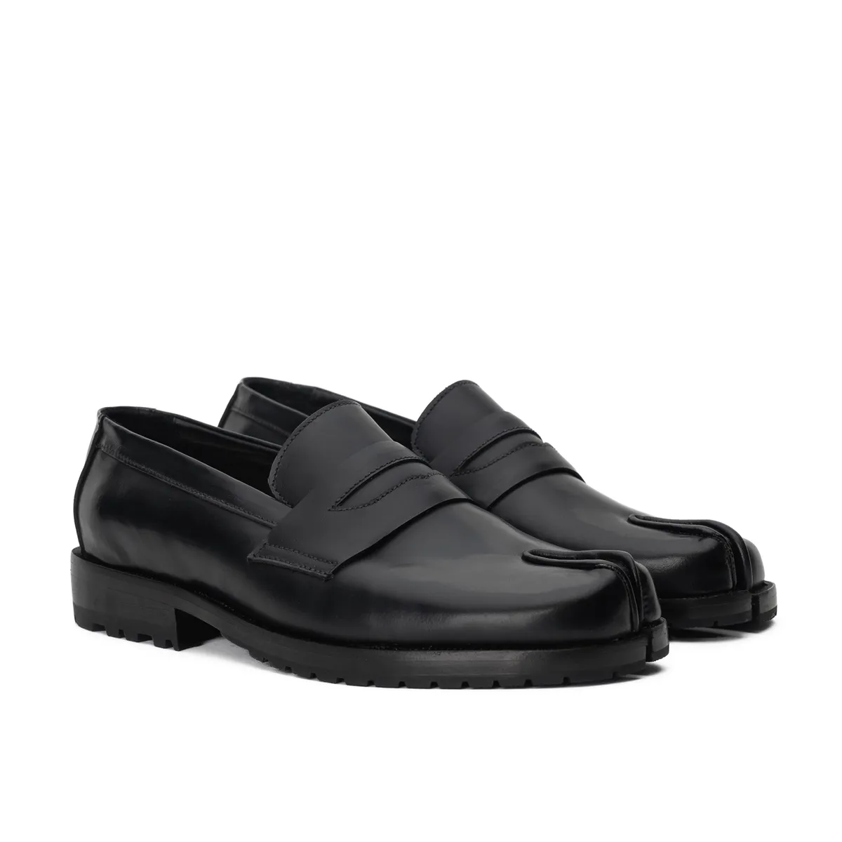 LANDAZURI - Zapato Cuero Tabi Negro Landazuri