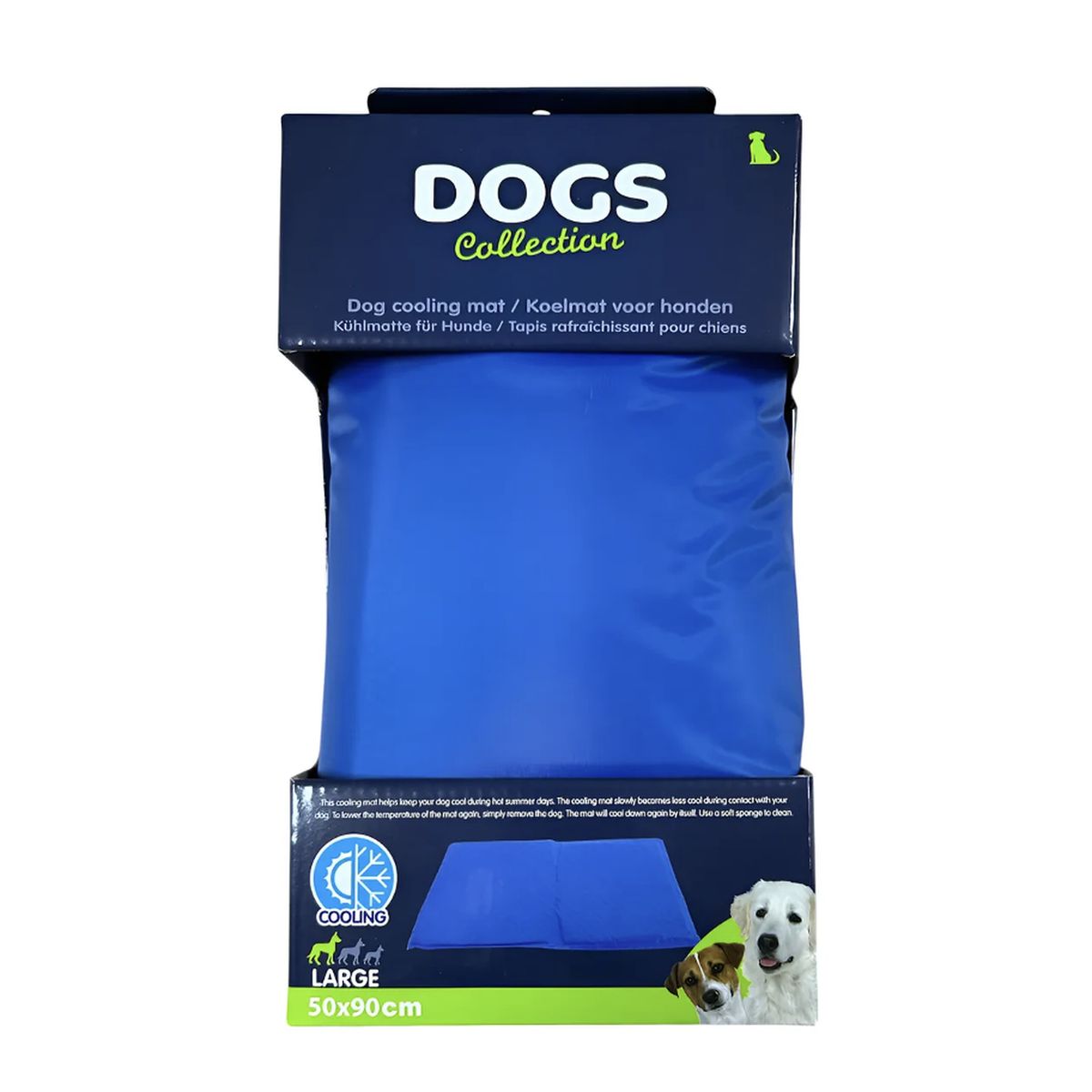 GENERICO - Manta Refrescante De Gel Frio Para Mascotas Talla L 90x50cm