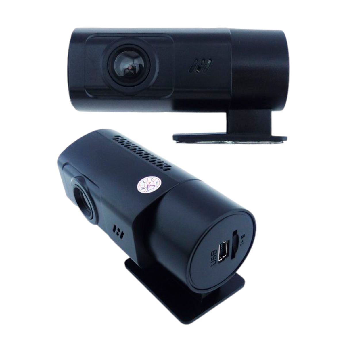 GENERICO - camara interior de auto dash cam giratoria 360° FULL HD