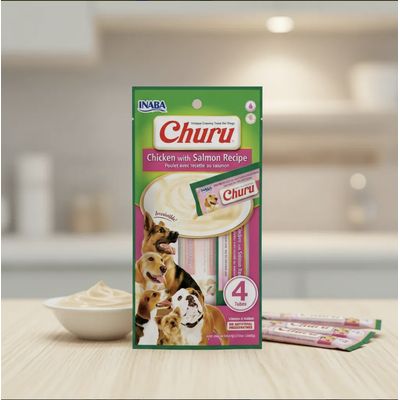 Imagen 2 del producto Churu Snack Para Mascotas Perros Premios 24 Tubos 14g C/u