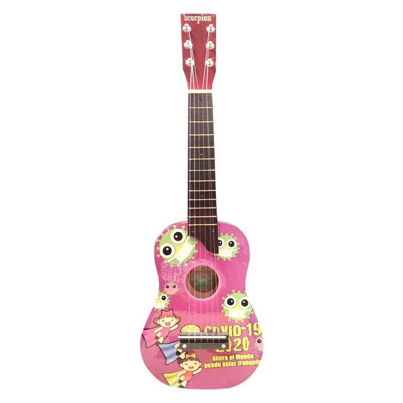 SCORPION - GUITARRA DE NIÑO 25 ROSA