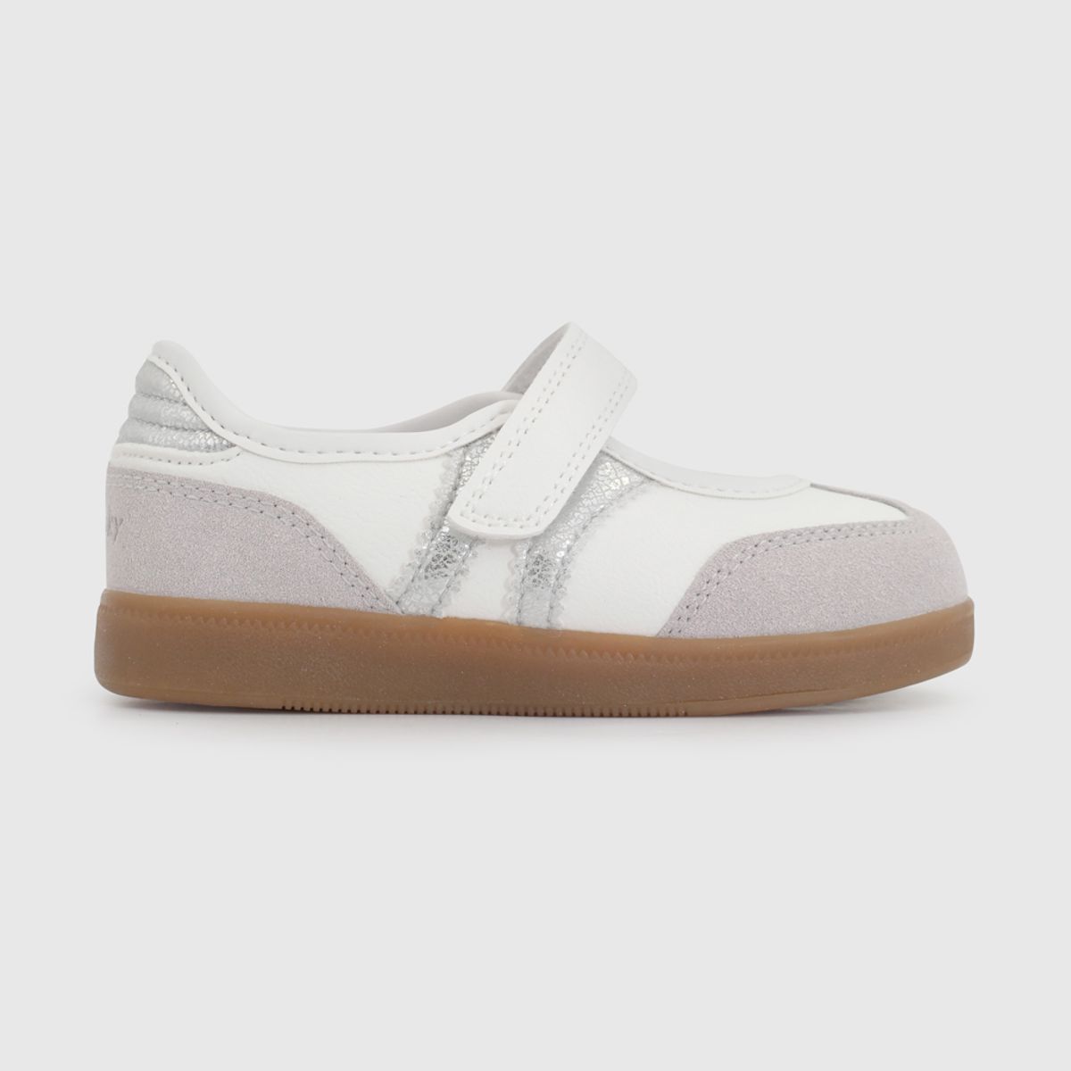 COLLOKY - Ballerina de Niña Blanca con Velcro