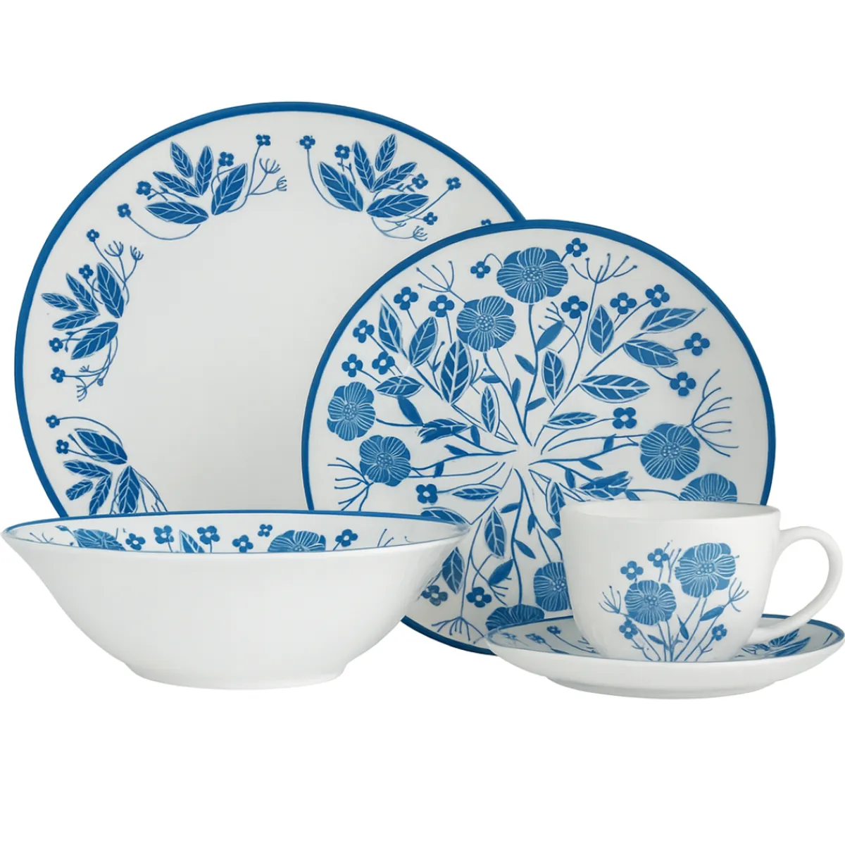 GENERICO - Set Vajilla Hallen 30 Piezas Porcelana Hannah
