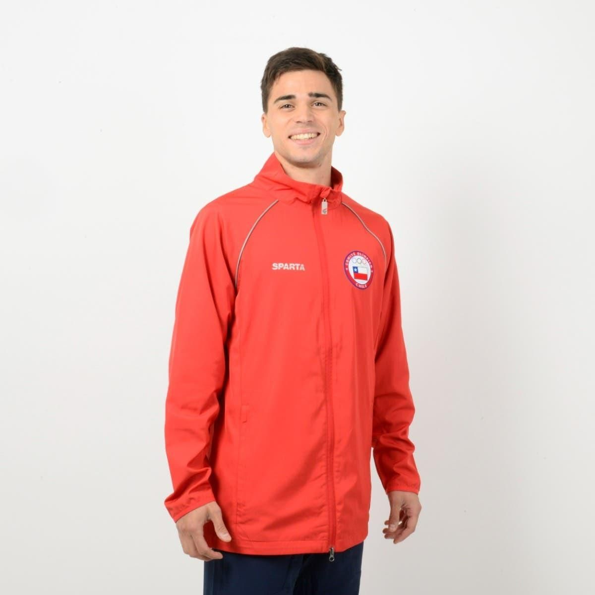 SPARTA - Chaqueta Presentación Hombre Sparta Team Chile Roja