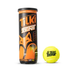 GENERICO - Tarro de Pelota Tilki Tenis Zenit X3