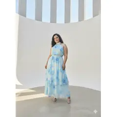 CORRALERO SASTRERIA - Conjunto Dos Piezas Gasa Estampado - Diseño Málaga