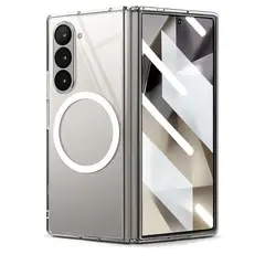 GENERICO - Carcasa Para Samsung Z Fold 7 Transparente Magnetica
