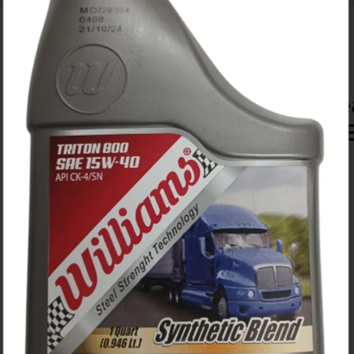 WILLIAMS - WILLIAMS TRITON 800 SYNTHETIC BLEND 15W/40 CK-4