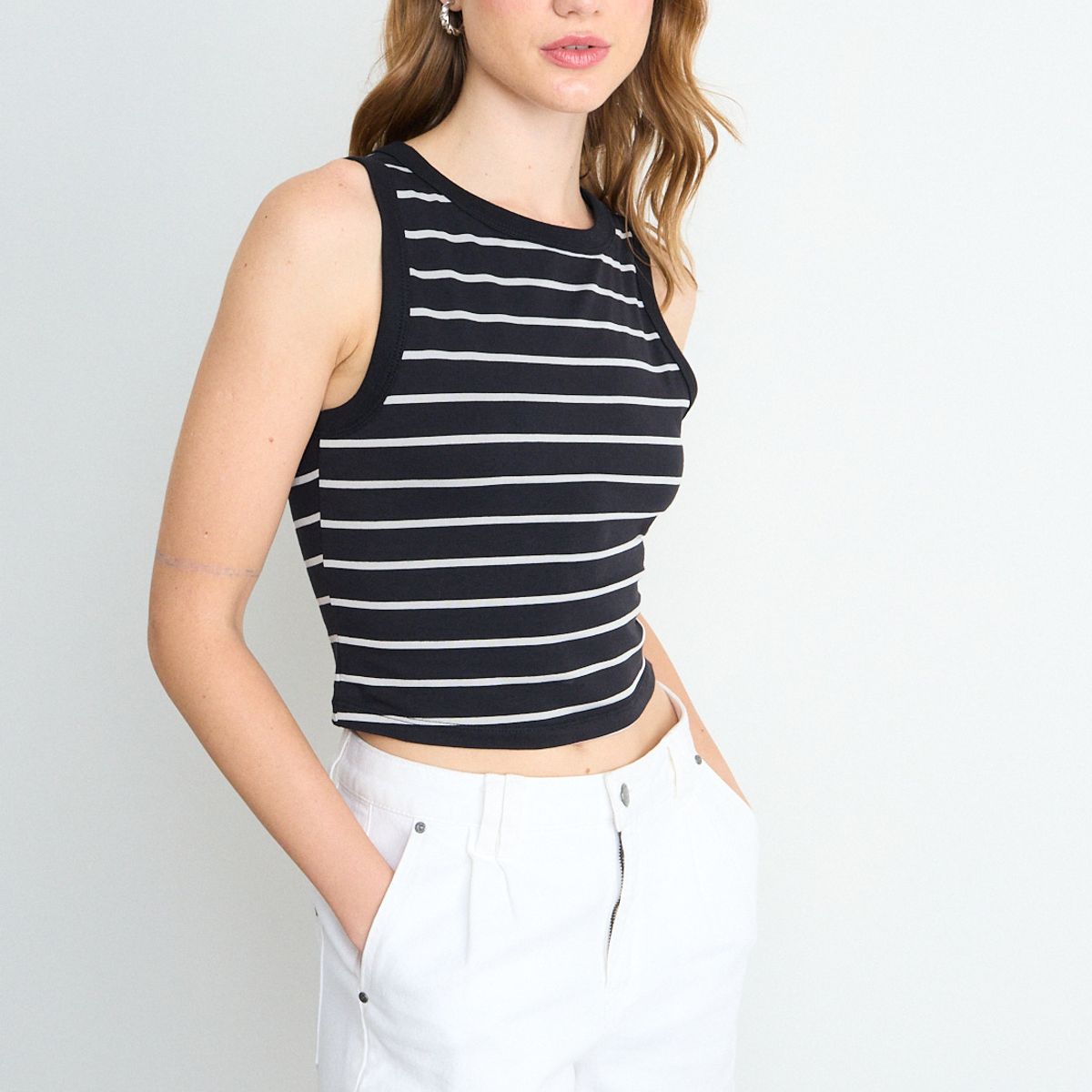 IO - Polera Fantasia Mujer Negro Io