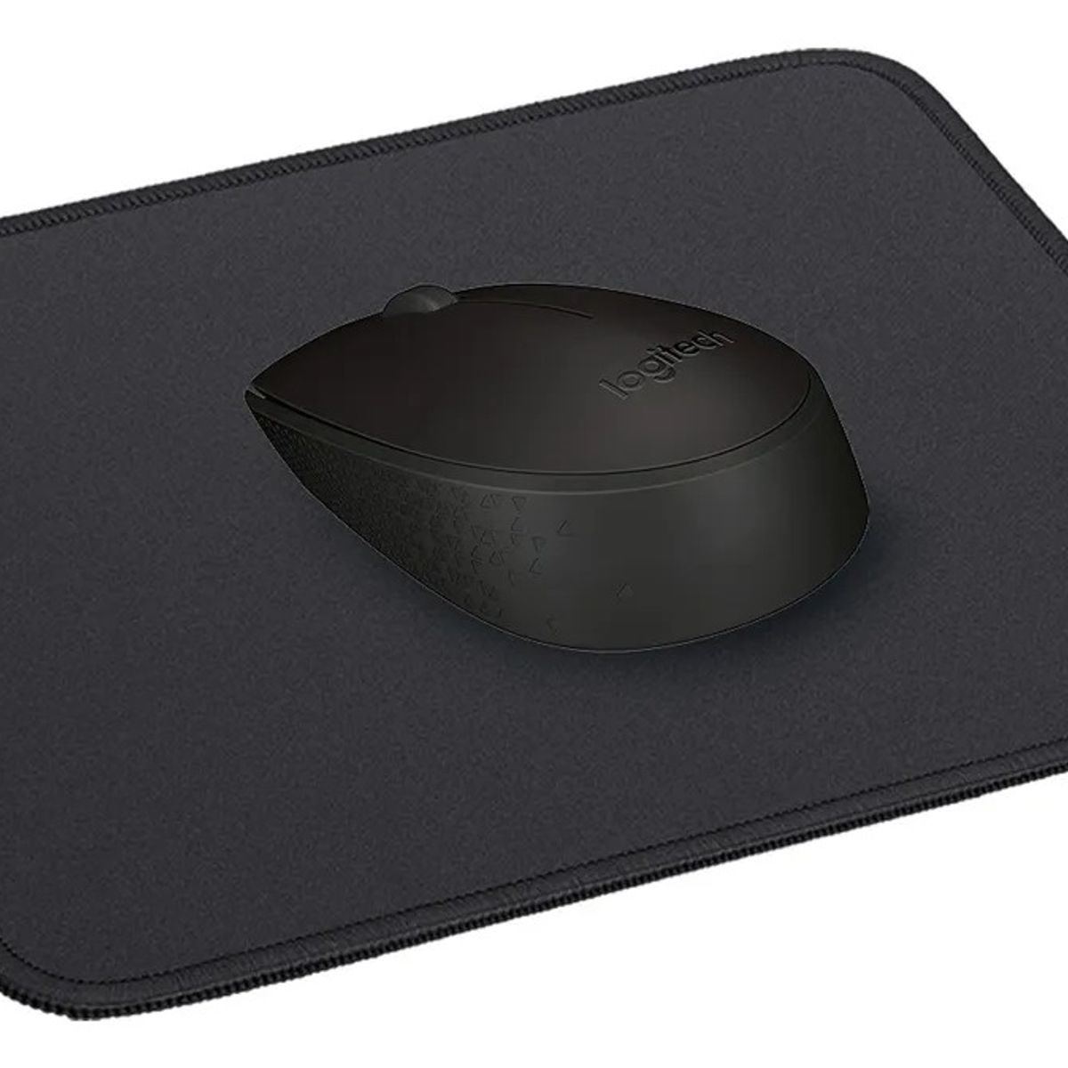 LOGITECH - Kit Logitech Mouse Wireless M170 + Mouse Pad Studio Negro