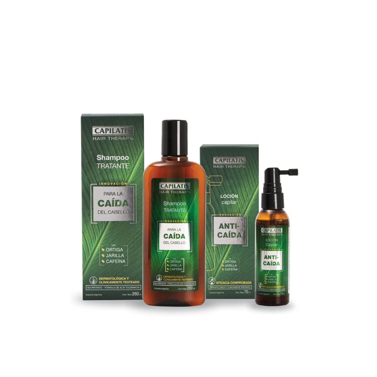 CAPILATIS - Capilatis Set Ortiga Jarilla Shampoo + Locion Ortiga Jarilla