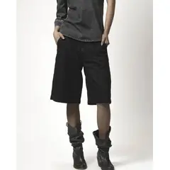 MOMCHIC - BERMUDA PALAZO NEGRO