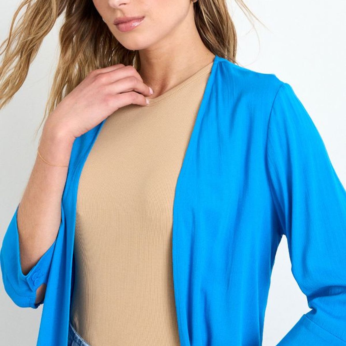 IO - Tapado Liso Mujer Azul Io