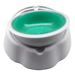 GENERICO - Plato Bebedero Conserva Agua Fresca Para Mascotas Perros - Verde