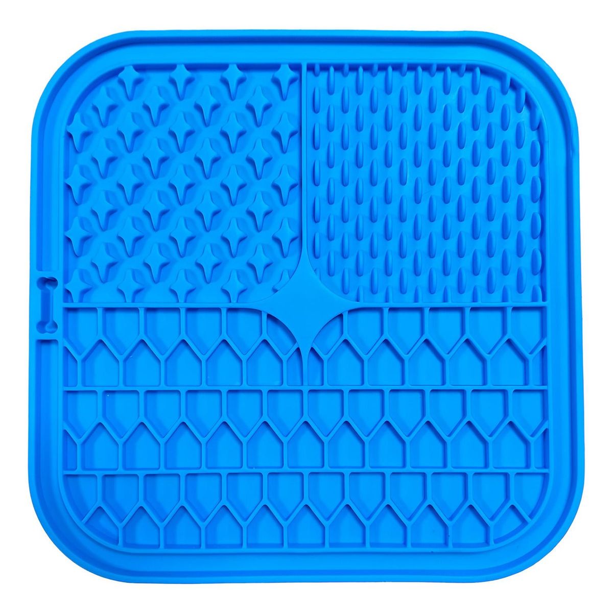 GENERICO - Almohadilla Para Lamer Con Ventosa Mascotas Perros Y Gatos - Azul