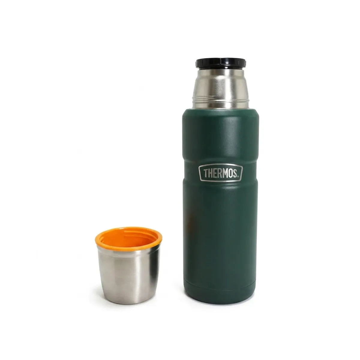 THERMOS - TERMO LIQUIDO ACERO INOX KING 470ML MATT GREEN