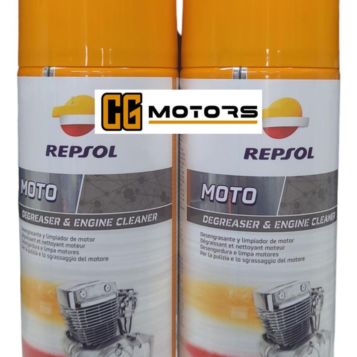 GENERICO - Desengrasante Cadena Moto Repsol (o-x-zring) (2unidades)