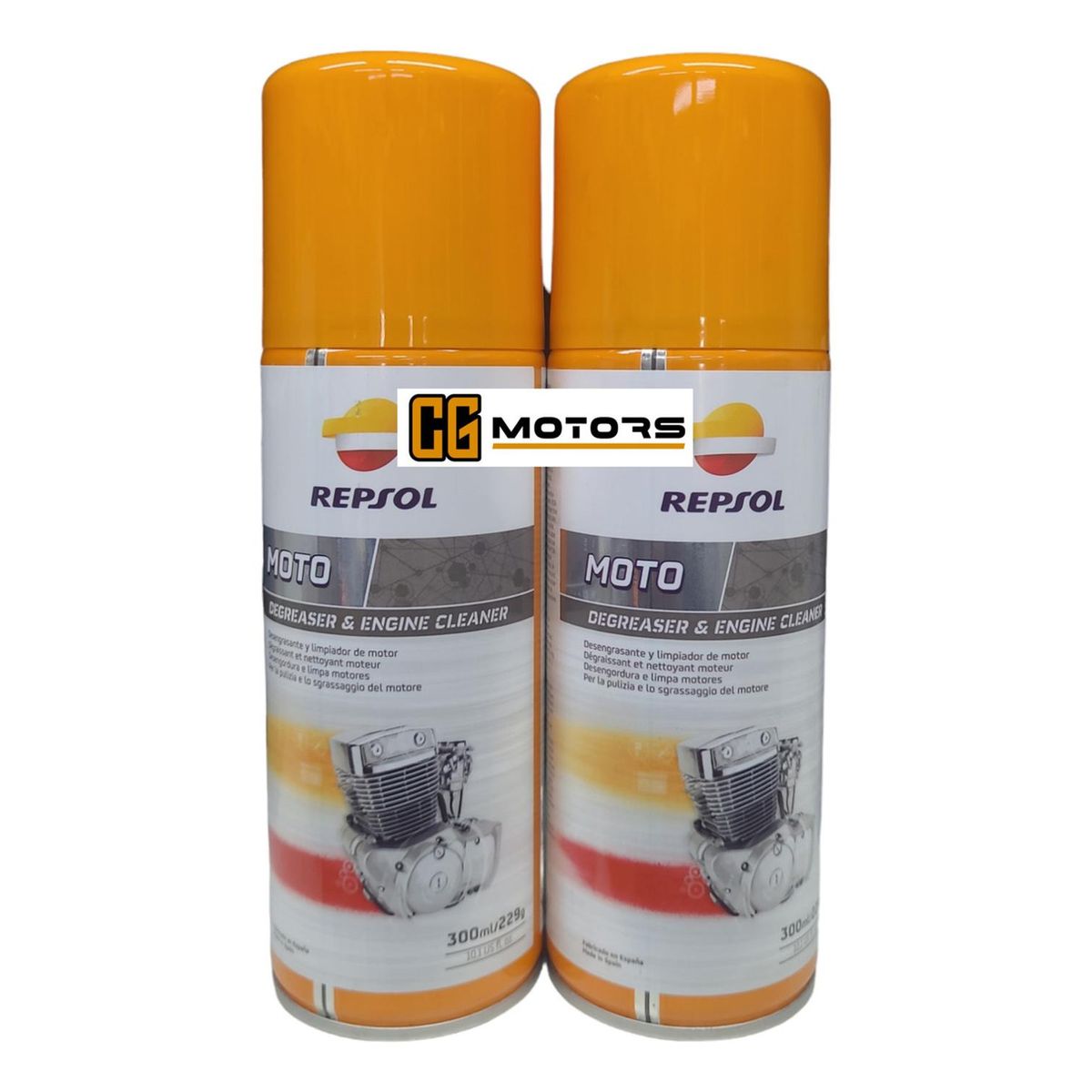 GENERICO - Desengrasante Cadena Moto Repsol (o-x-zring) (2unidades)