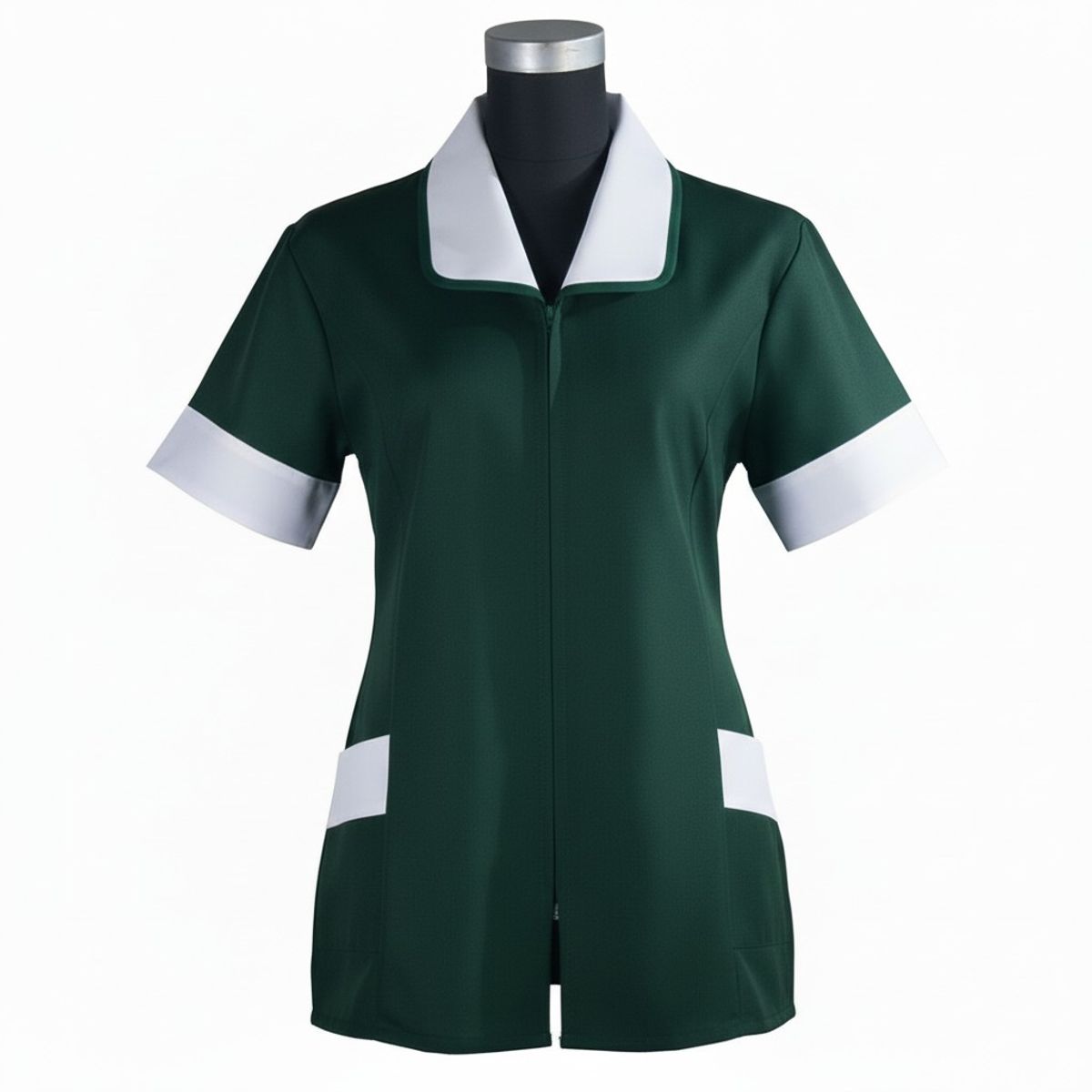 ECCLENAN - Delantal Chaqueta Ecclenan Tela Lisa