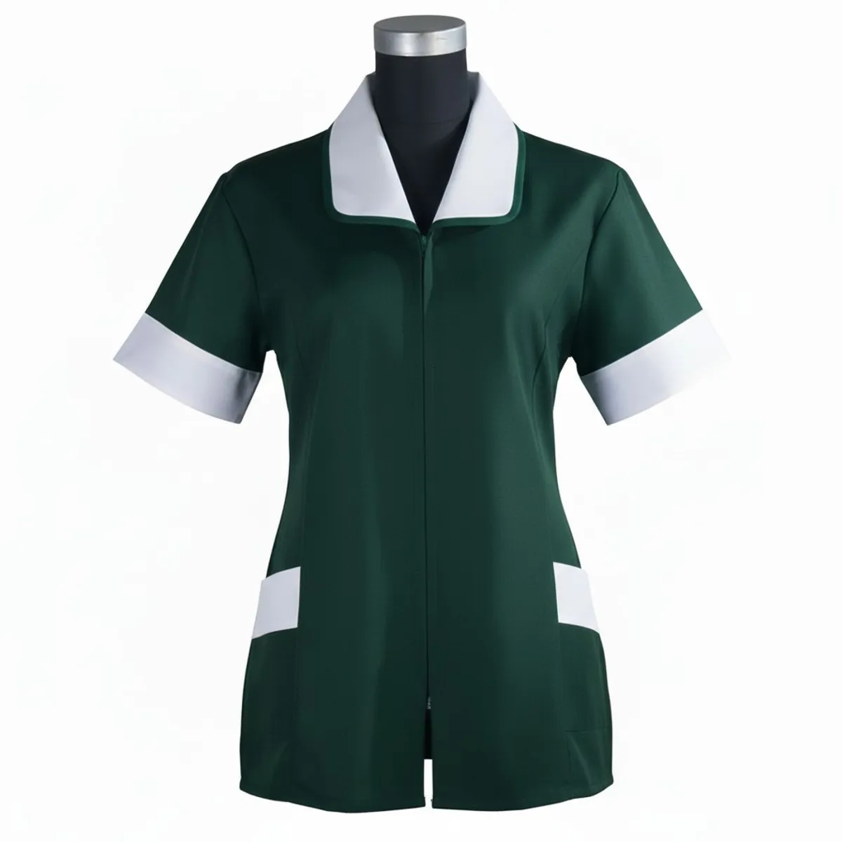 ECCLENAN - Delantal Chaqueta Ecclenan Tela Lisa
