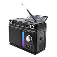 PHILCO - Radio multibanda con panel solar BT ICX68