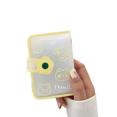 GENERICO - Mini Album Kpop Amarillo 20 Lomocards 9x6cm Binder Lucky