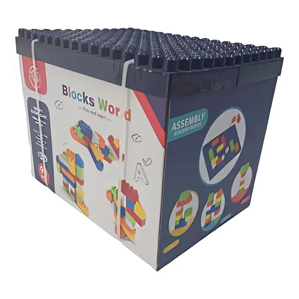 GENERICO - Juego Caja de Bloques Armables Infantiles 90 piezas